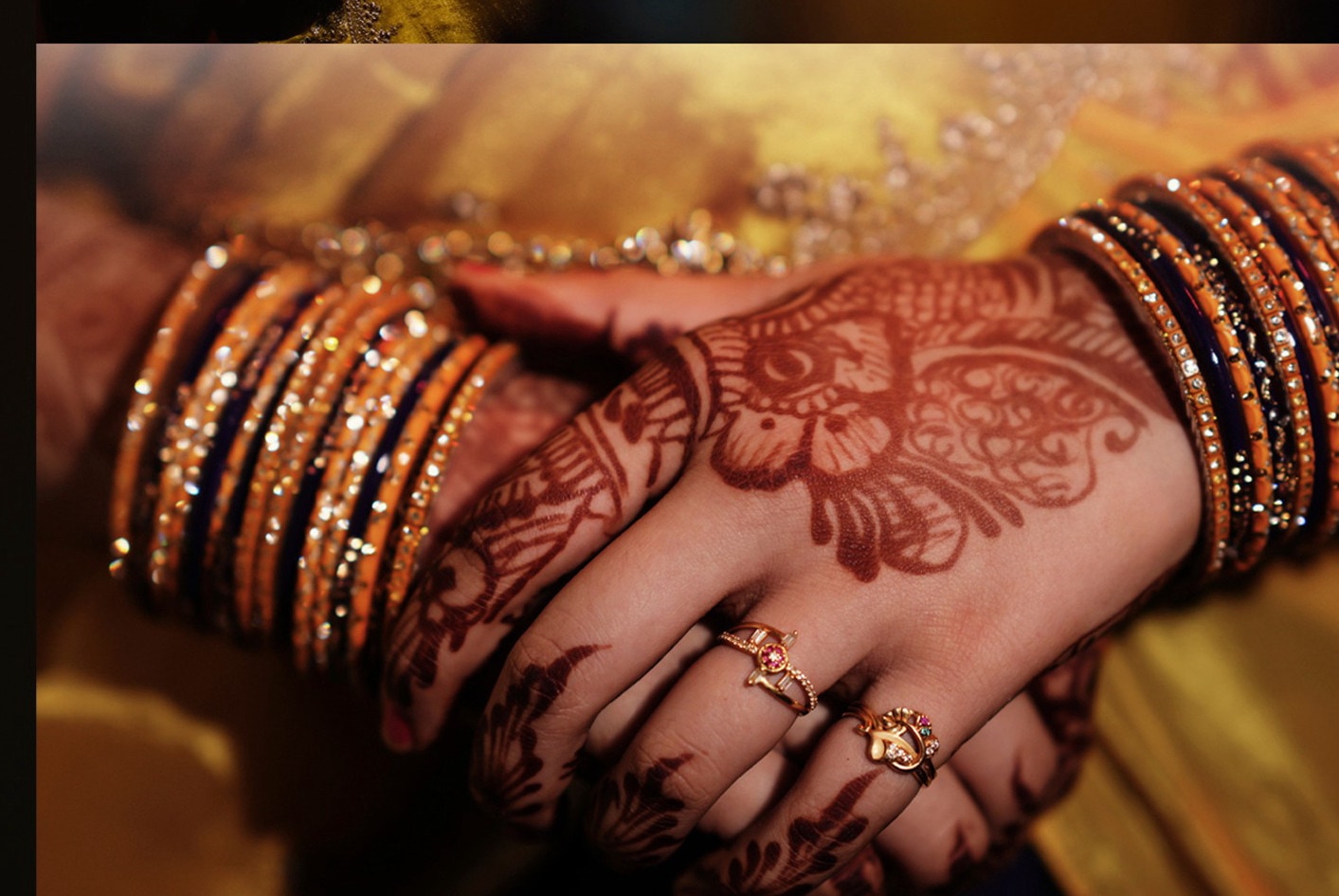 Mehndi and bangles